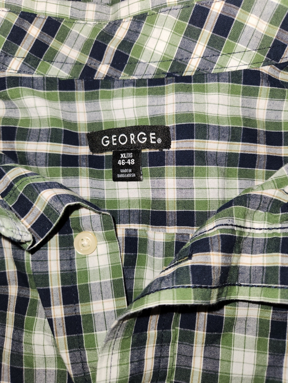 Mens Dress Shirts BUNDLE of 3 XL Vanhausen, George And Grand Slam Performance - Picture 8 of 12